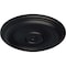 Ekena Millwork Traditional Ceiling Medallion (Fits Canopies up to 2 3/4"), Hand-Painted Steel Gray, 12"OD x 1"P CM12TRSGS - alternate 3